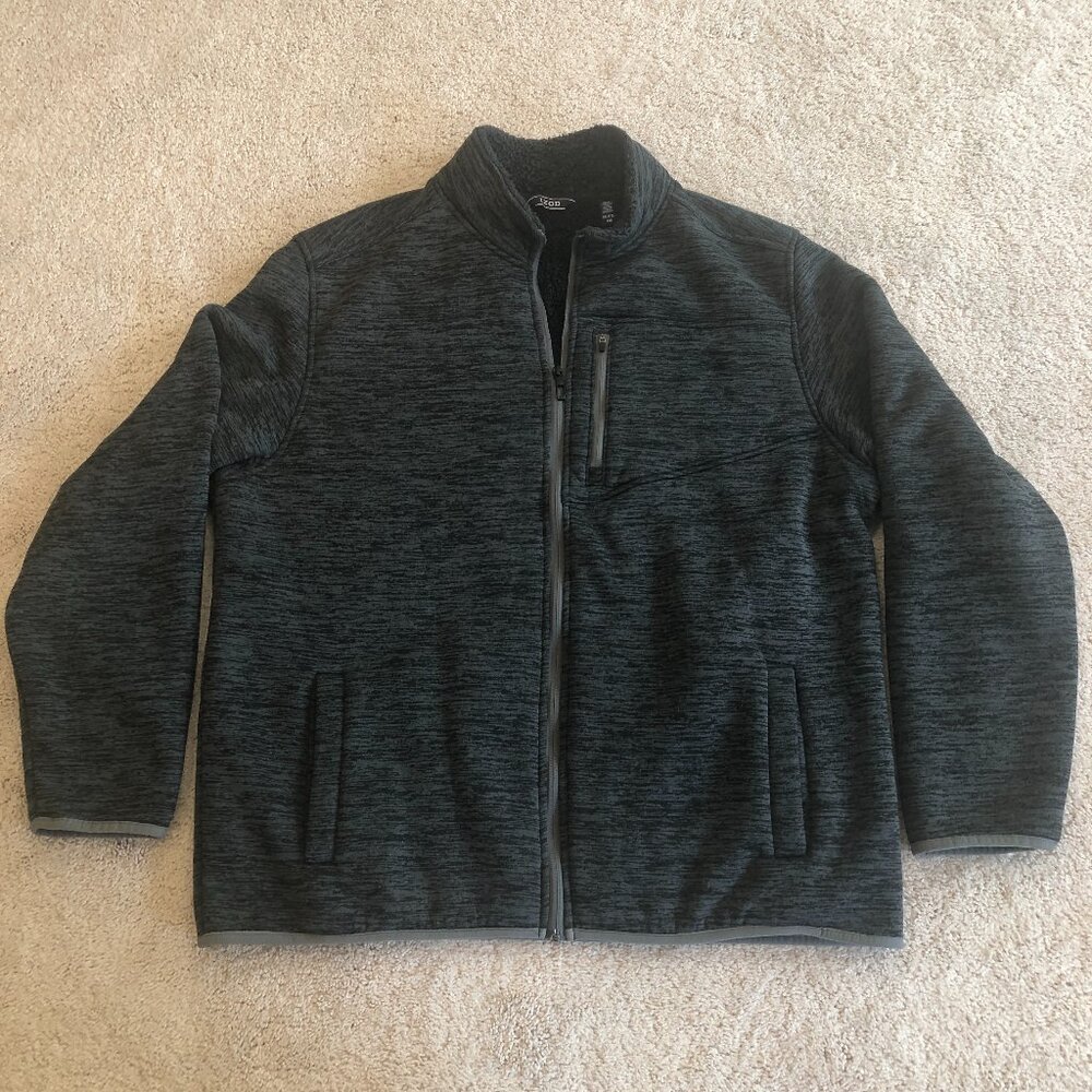 Men's Izod Fleece-Lined ZipUp Jacket
